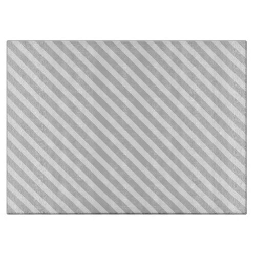 Grey Striped Cutting Board