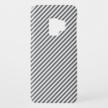 Grey Striped Pattern Samsung Galaxy S3 Case by EnduringMoments at Zazzle