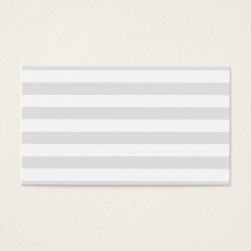 Customizable Grey Stripes Business Cards
