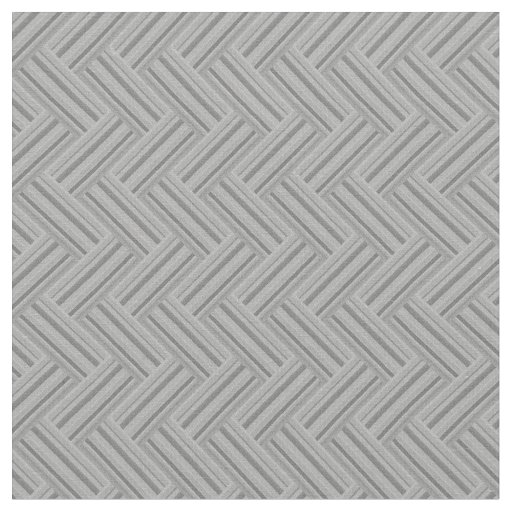 Grey stripes double weave pattern fabric