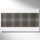 Grey Tartan Name Tag
