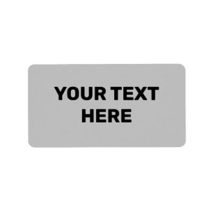 GREY TEXTURE SIMPLE MINIMAL TEXT STYLE LABELS