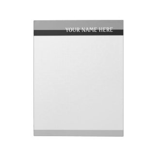 Grey Tones Notepad
