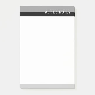 Grey Tones Post-it Notes
