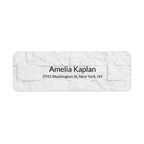 Grey Wall Modern Plain Minimalist Creative Label