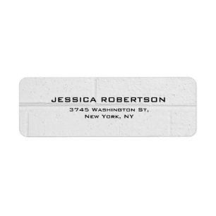 Grey Wall Plain Elegant Modern Trendy Label