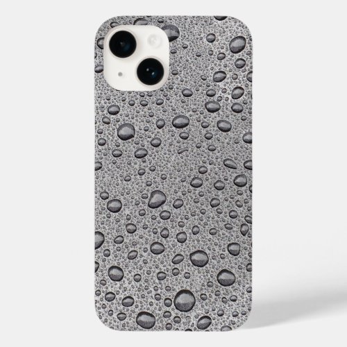 Grey water droplets  Case_Mate iPhone 14 case