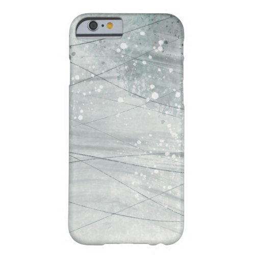 Grey watercolor barely there iPhone 6 case