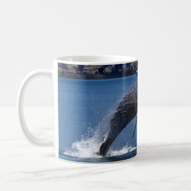 Grey whale coffee mug (Left)
