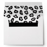 Grey, White & Black Zebra & Cheetah Skin Envelope
