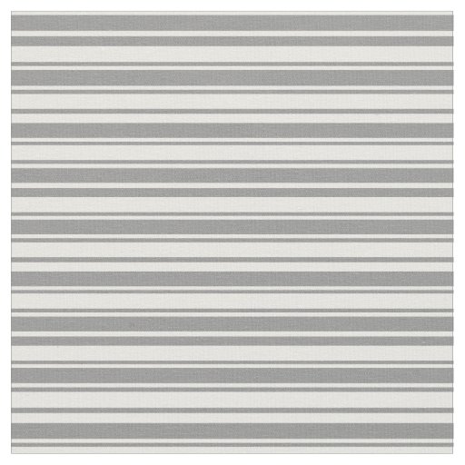 Grey & White Colored Pattern Fabric