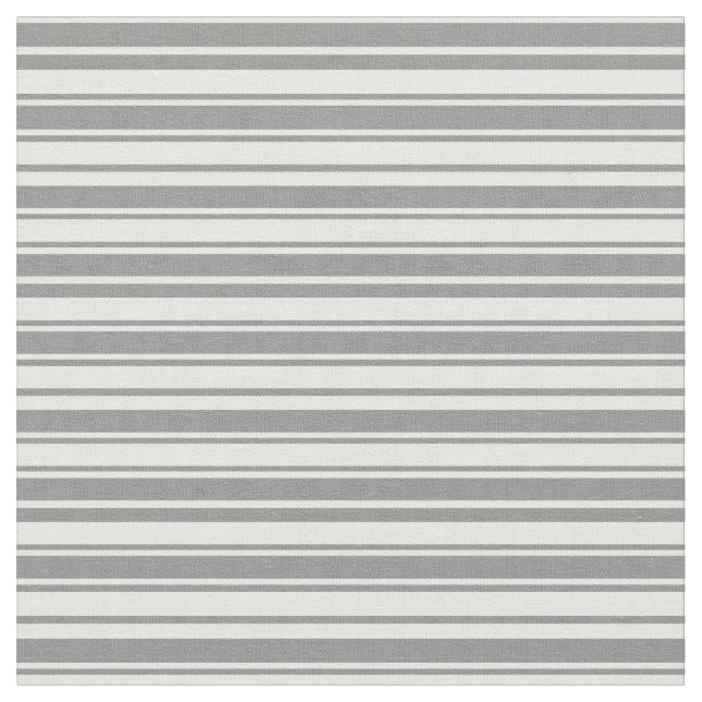 Grey & White Colored Pattern Fabric (Close Up)