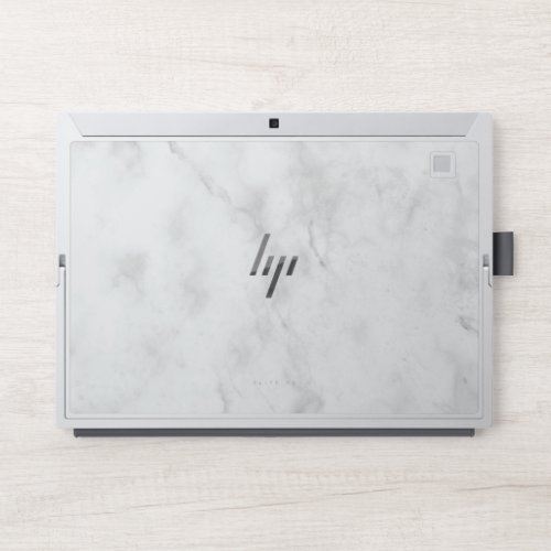 grey white marble  HP Elite x2 1013 G3 HP Laptop Skin