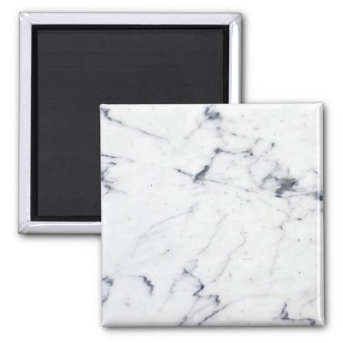 grey white marble stone magnet