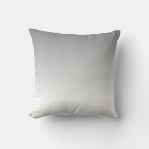 Grey White Minimalism Cushion Throw Pillow