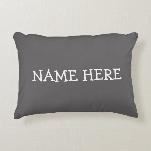 Grey  White Sheep Throw Pillow