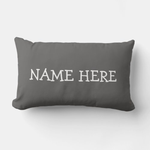 Grey  White Sheep Throw Pillow