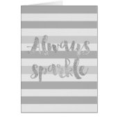 Grey White Stripes Sparkle (Front)
