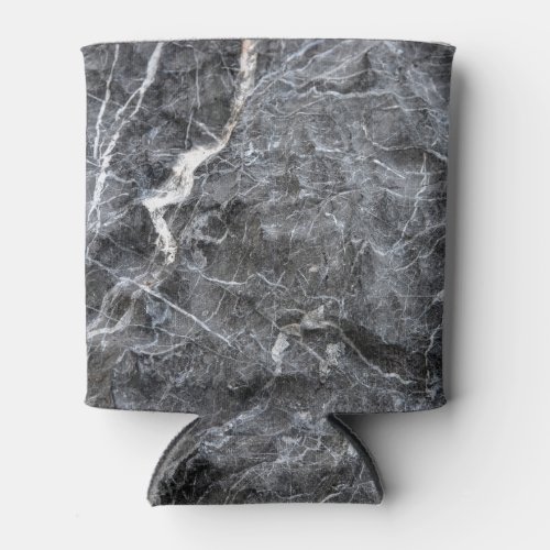 Grey White Veined Stone Surface Can Cooler