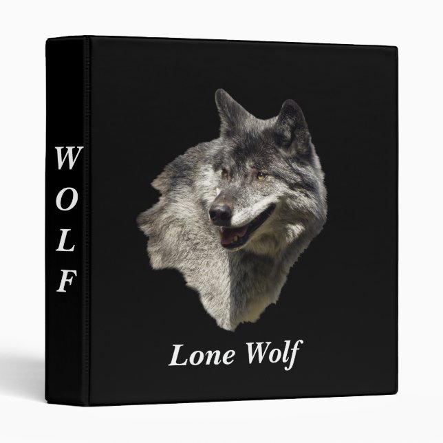 Grey Wolf Binder (Front/Spine)