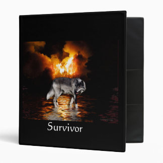 Grey Wolf Binder
