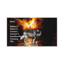 Grey Wolf Business Card