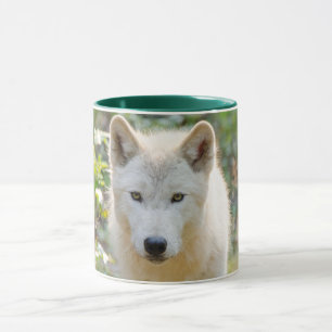 Grey Wolf, Canadian Animal Photography Mug