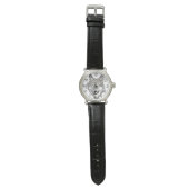 Grey Wolf Design Numbered Watch (Flat)