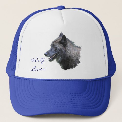 Grey Wolf Head Wildlife_lovers Hat