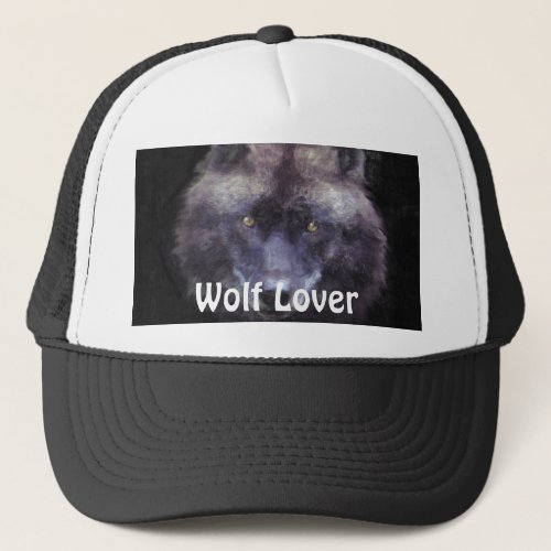 Grey Wolf Head Wildlife_lovers Hat