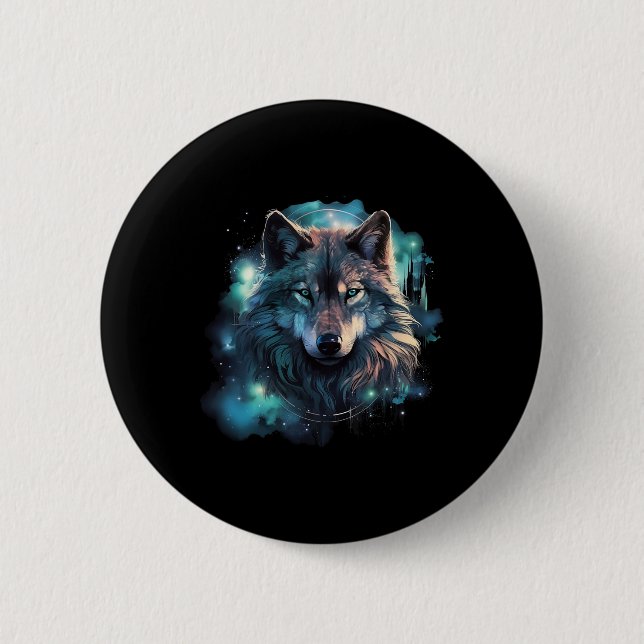 Grey Wolf Hunting Grounds  Button (Front)