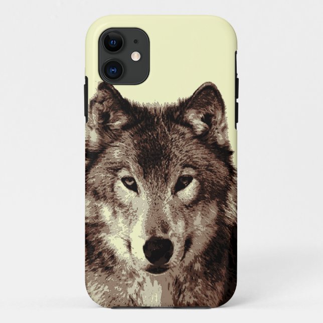 Grey Wolf iPhone 5 Case (Back)