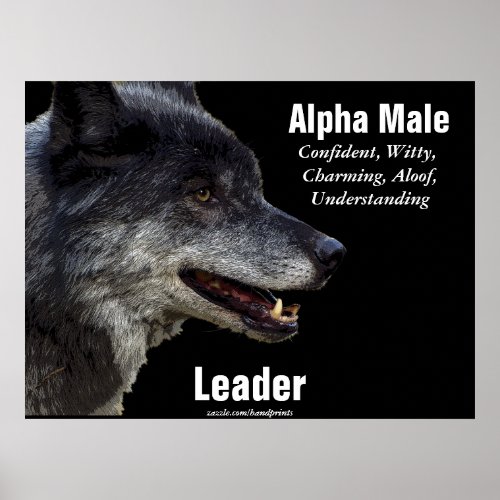 Grey Wolf Motivational Poster