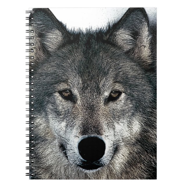 Grey Wolf Notebook (Front)