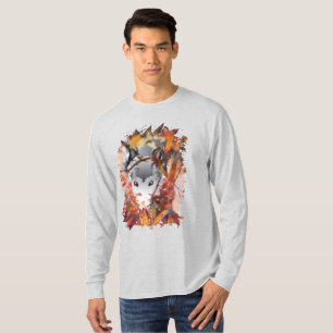 Grey WOLF PROWLER T-Shirt