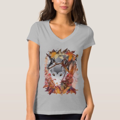Grey WOLF PROWLER T_Shirt