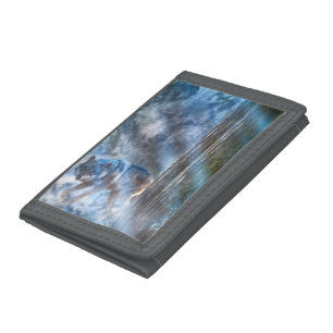 Grey Wolf SEASON OF THE WOLF Tri-fold Wallet