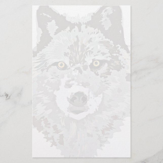Grey Wolf Stationery (Front)