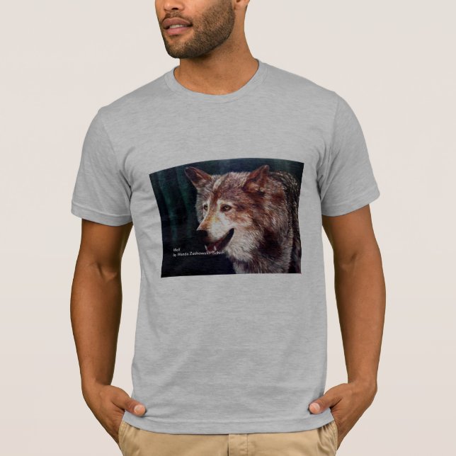 Grey Wolf T Shirt (Front)