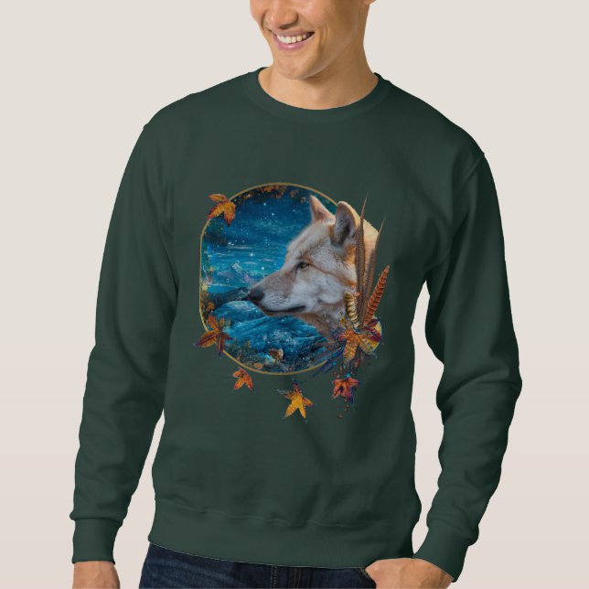 Grey Wolf "THE GREAT QUEST" Sweatshirt (Front)