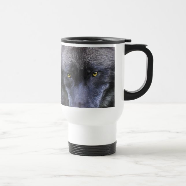 GREY WOLF Wildlife Gift Mug (Right)
