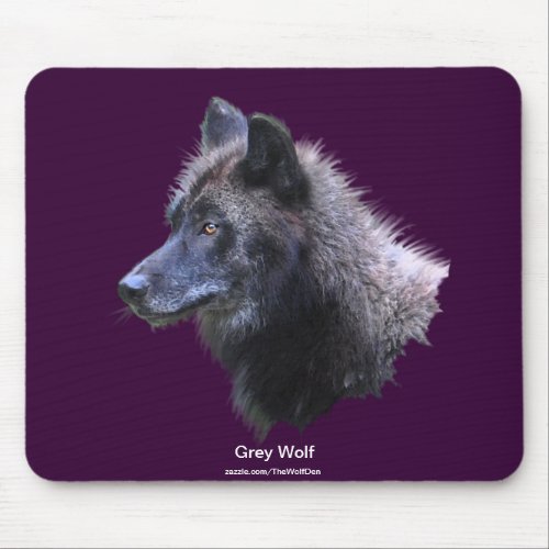 Grey Wolf Wildlife_supporter Animal Photography Mouse Pad