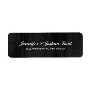 Grey Wood Design Creative Brush Script Family Label