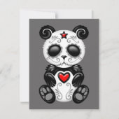 Grey Zombie Sugar Panda (Front)