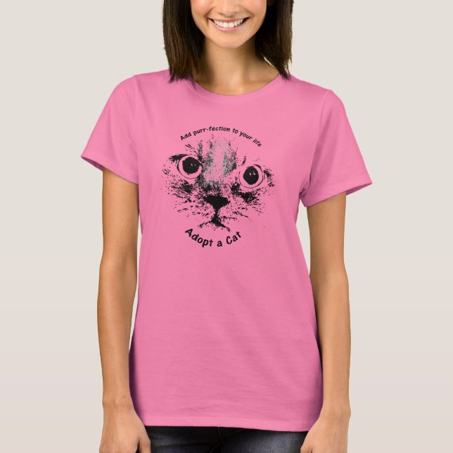 Greyfoot Cat Rescue Add Purr-fection Shirt (Front)