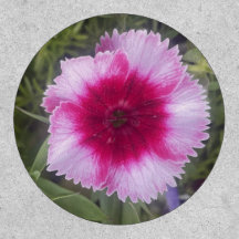 greyforaday Purple Floral Patch