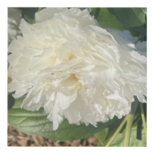 greyforaday White Foral Print