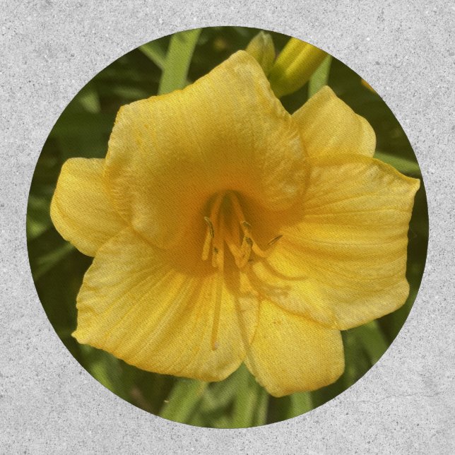 greyforaday Yellow Floral Patch (Front)
