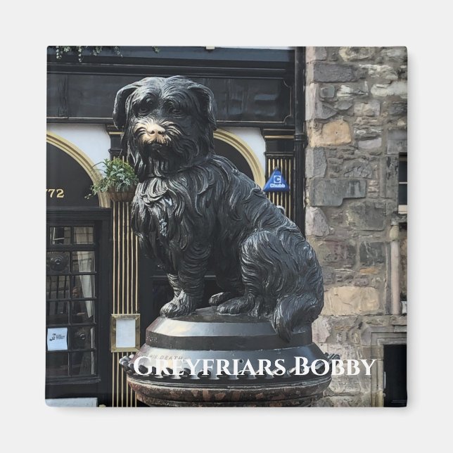 Greyfriars Bobby Magnet (Front)