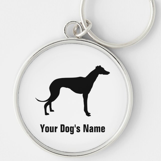 Greyhound グレイハウンド keychain (Front)